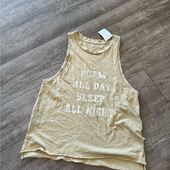 AERIE psycho oversized tank top 🤍 - Picture 5 of 12